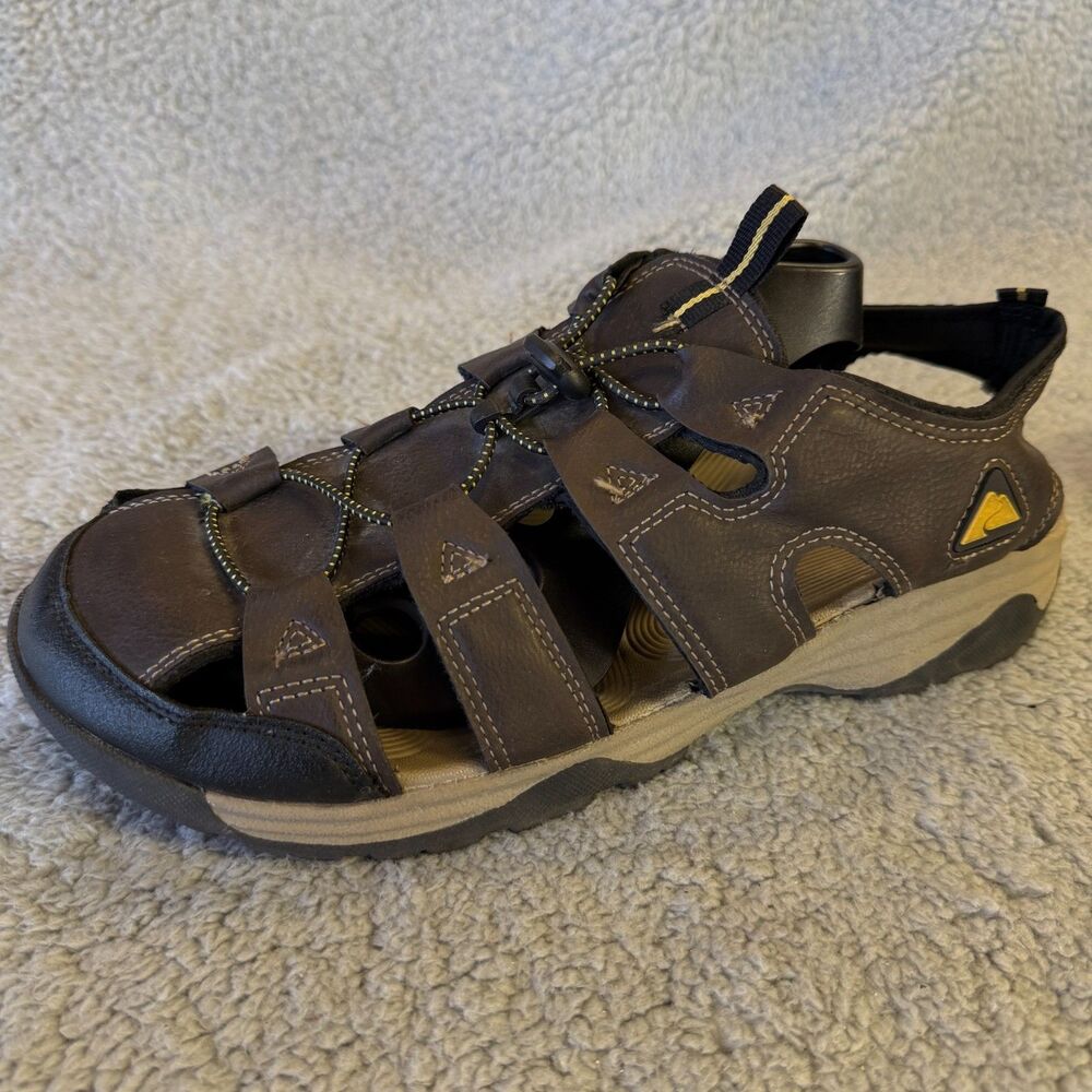 Ozark Trail Sandals 11 Bungee Tie Closed Toe Shoes Hiking Trail Water Fisherman